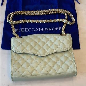 Rebecca Minkoff crossbody purse in mint green